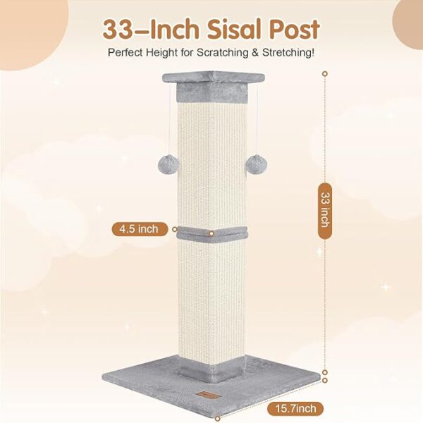 Cats scratching Post
